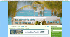 Desktop Screenshot of k-mariage.com